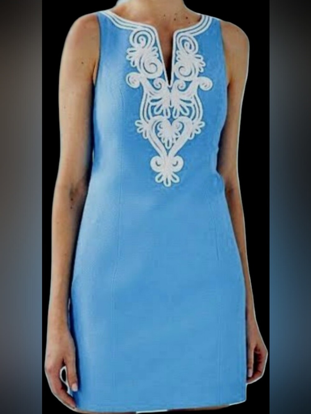 🩵 Lilly Pulitzer Blue Gabby Shift Dress 14